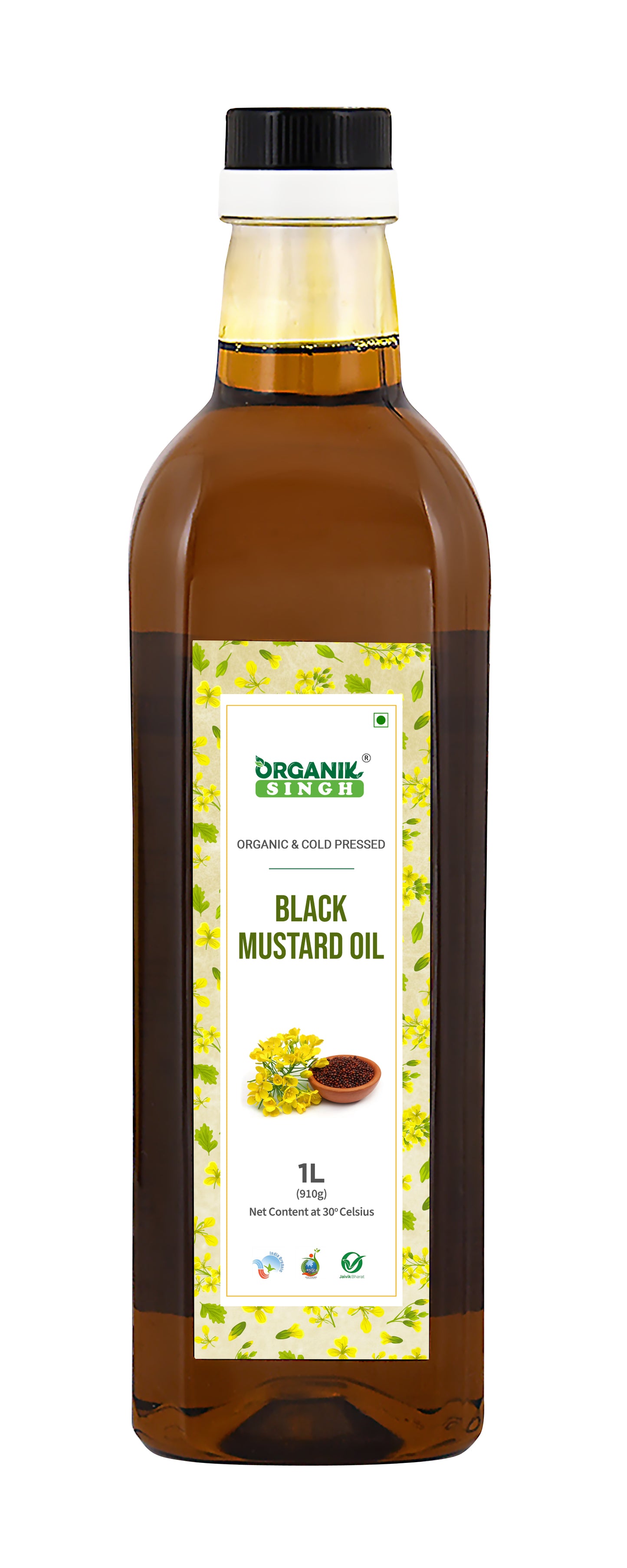 Black Mustard Oil | cold-Pressed & certified organic
