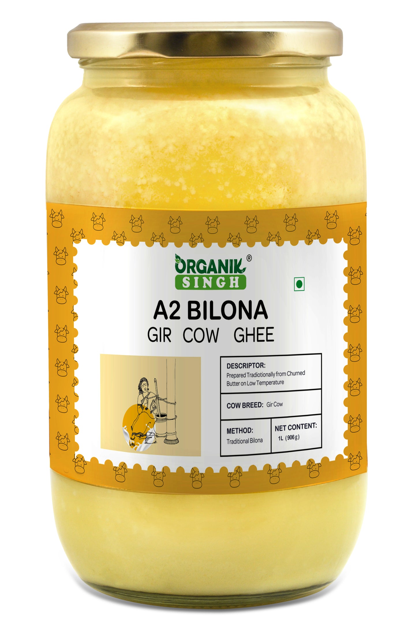 A2 Bilona Desi Gir cow Ghee