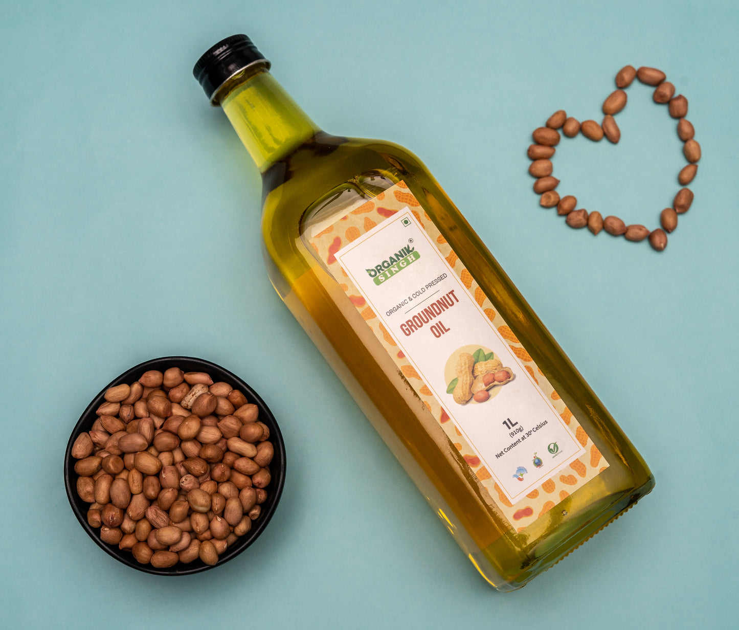 Cold Pressed Groundnut/Peanut Oil