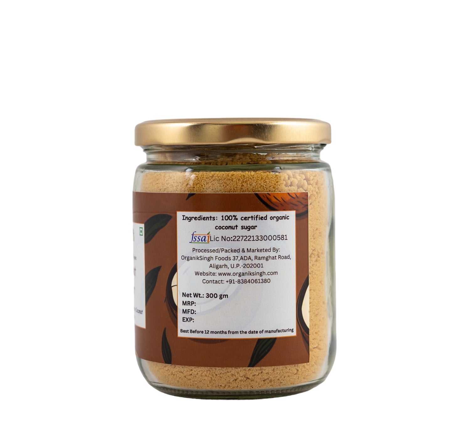 Coconut Sap Sugar, 300g