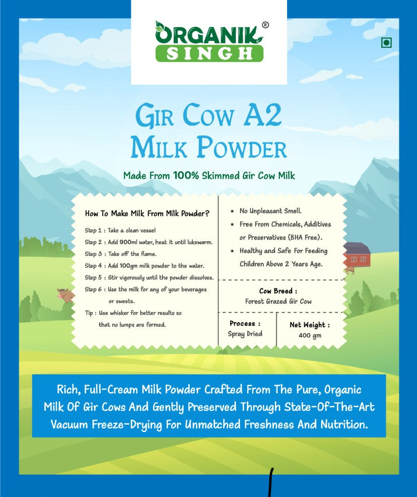 Gir cow A2 milk Powder