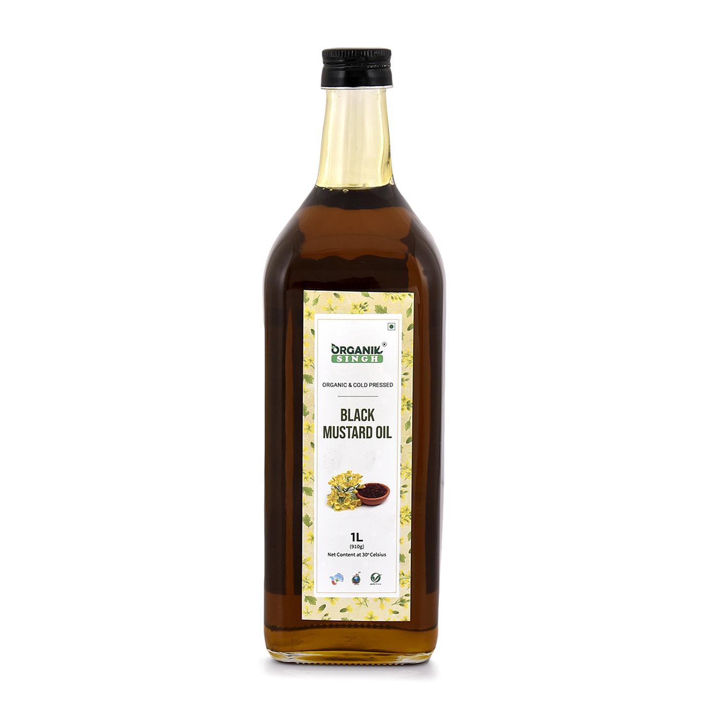 Cold-Pressed Black Mustard Oil
