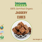 Organic Jaggery cubes-500 gm