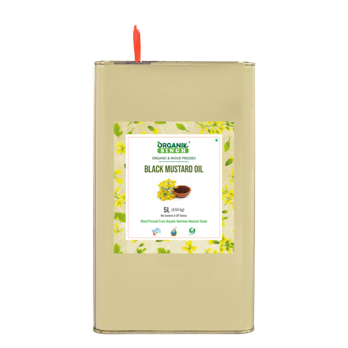 Cold Pressed Black Mustard Oil