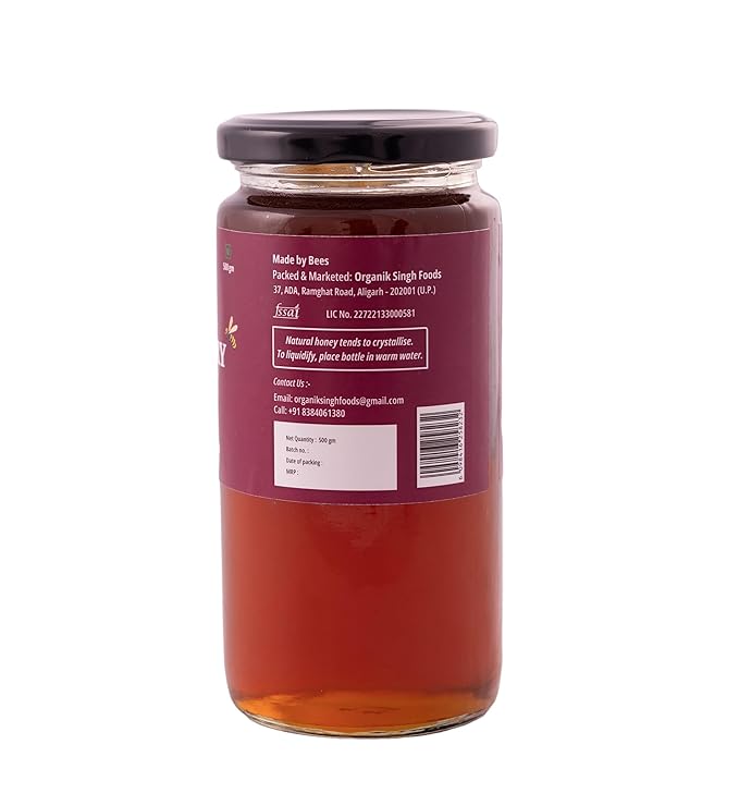 Raw Wild Berry Honey ( Sidr Honey)