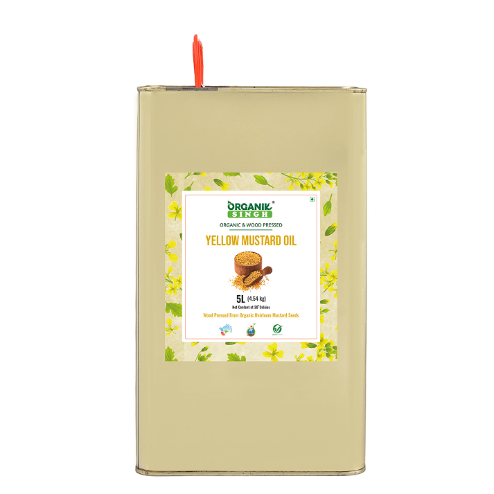 Cold pressed Yellow Mustard Oil