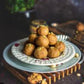 Roasted Kala Chana Laddoo