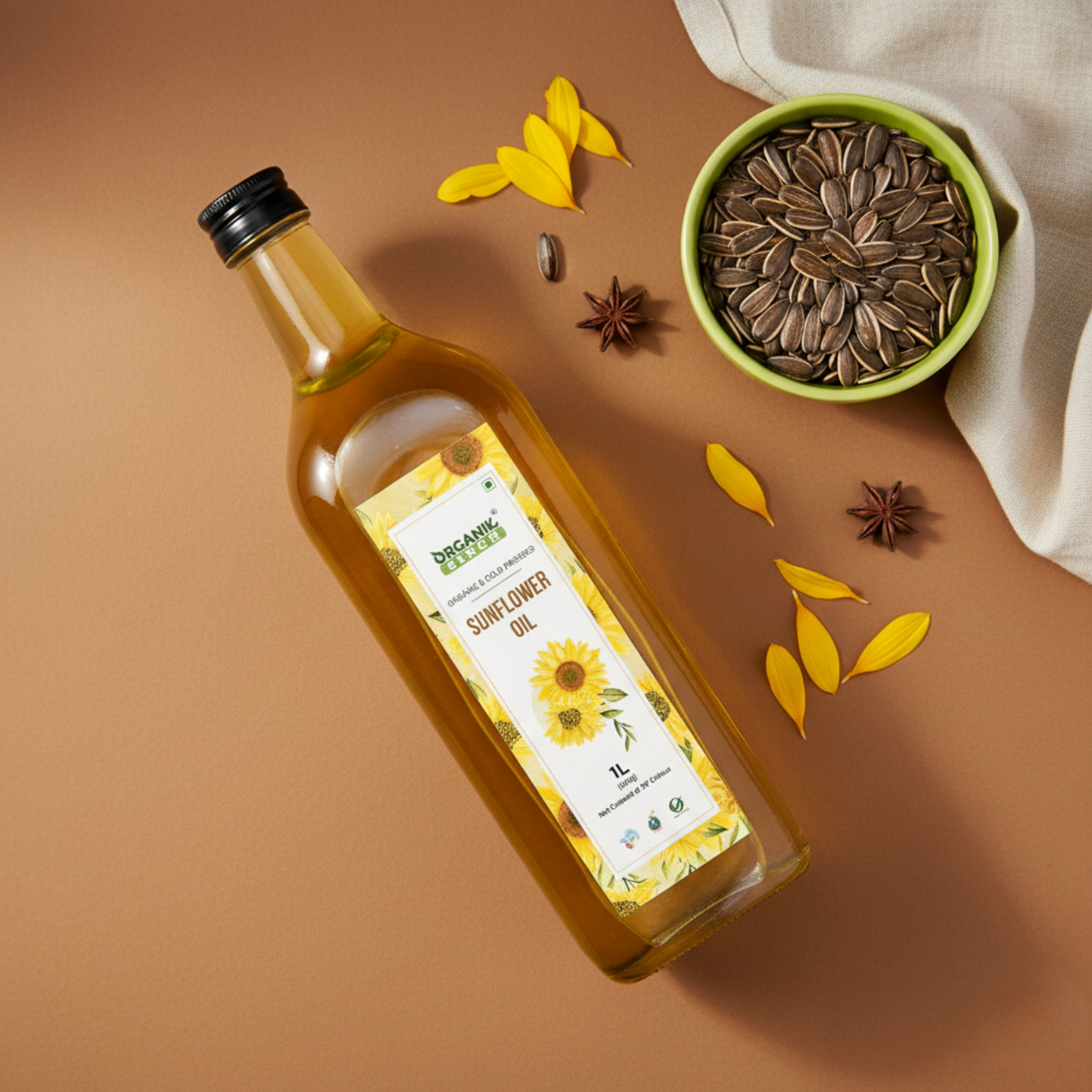 Cold Pressed Sunflower Oil