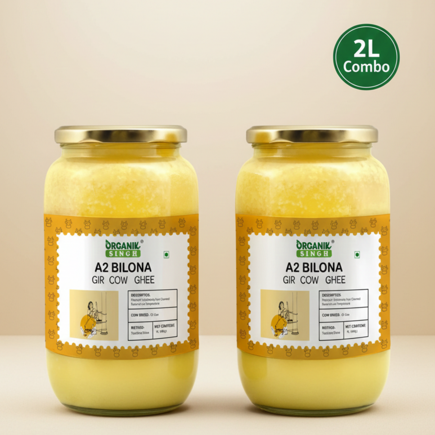 A2 Bilona Gir Cow Ghee